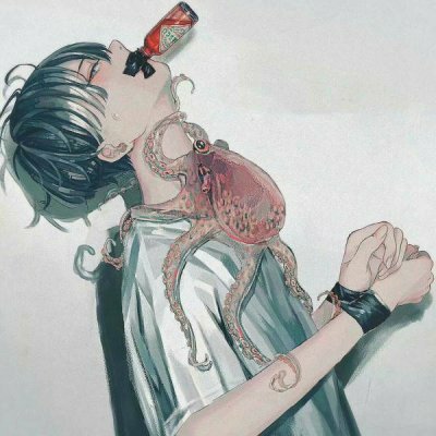 手绘个性微信男头像图片