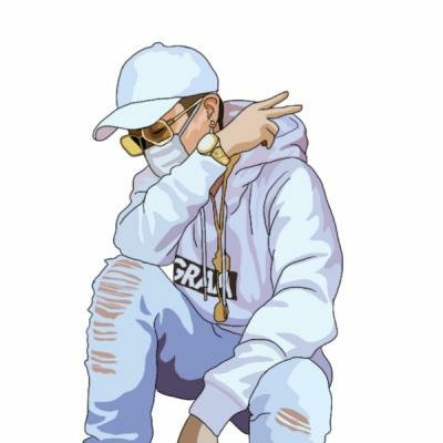 手绘个性微信男头像图片