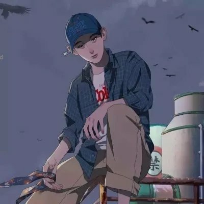 手绘个性微信男头像图片