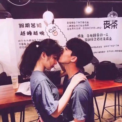 新颖情侣头像真人高清图片