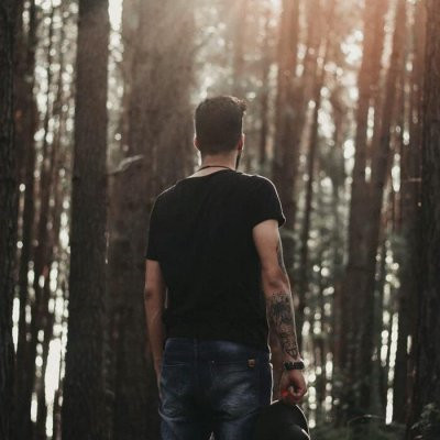 欧美男头像高清图片帅哥背影