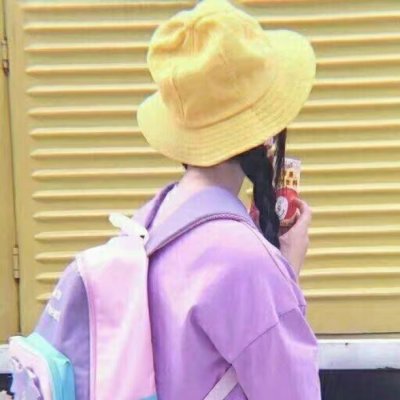 头像女侧脸高清背影图片