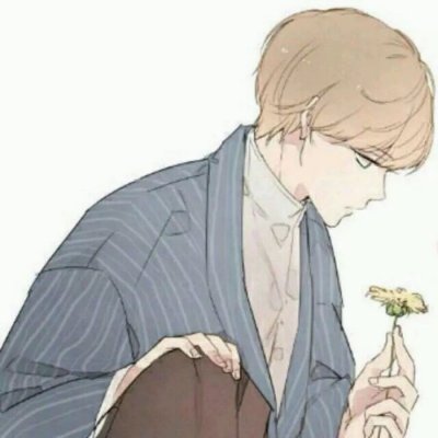 动漫情头一男一女分开两张高清图片