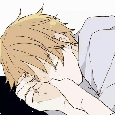 二次元头像男高冷帅气侧脸图片