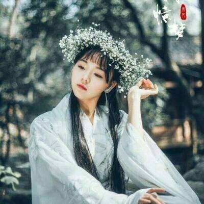 唯美古风头像女生诗意清新图片