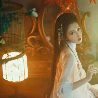 唯美古风头像女生诗意清新图片