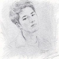 qq头像灰色伤感男生图片