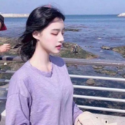 头像女侧脸高清背影图片