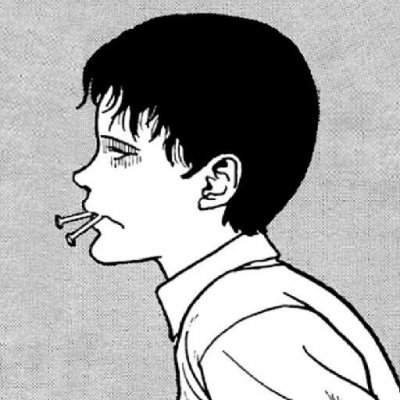 qq动漫头像男生冷酷黑白图片