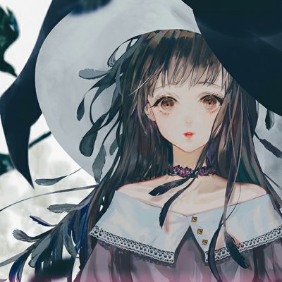 气质手绘插画头像女生高清图片