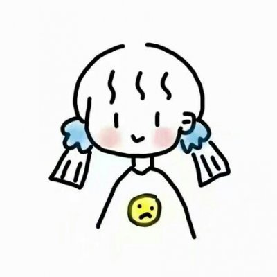简笔动漫可爱女头图片