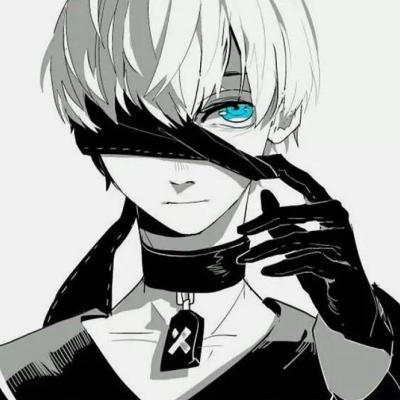 帅气撩人高冷动漫男头伤感二次元