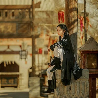 真人绝美古风头像女仙气霸气的图片