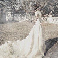 头像女生婚纱唯美图片