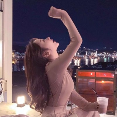 网红女生御姐女神范头像真人图片