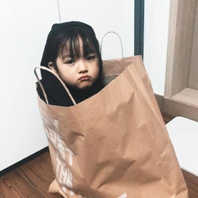 萌娃头像小孩女生可爱混血图片