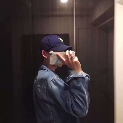 微信情侣头像手机控一男一女图片