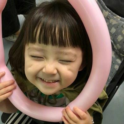 萌娃头像小孩女生可爱混血图片