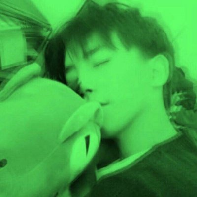 全网最火绿色头像男生高清图片