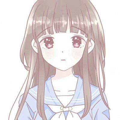 闺蜜头像三人三张可爱卡通简单图片