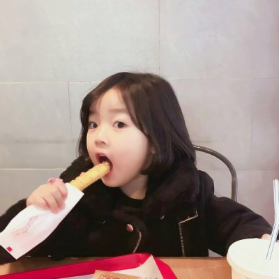 可爱萌娃小女生qq头像图片