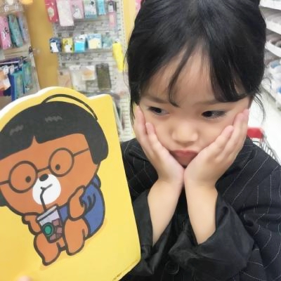 搞怪女生可爱头像萌娃图片