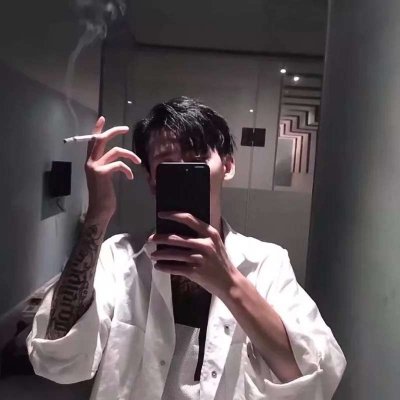 微信情侣头像手机控一男一女图片