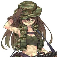 军人头像卡通女图片