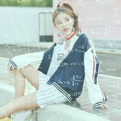 数学公式头像女生