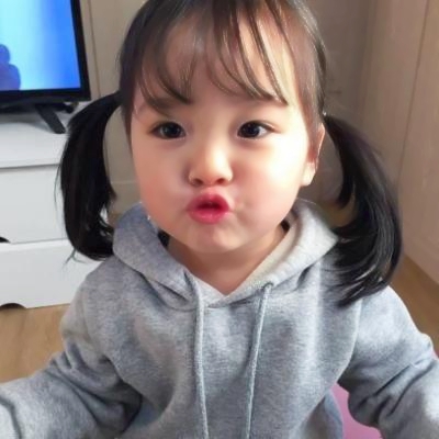 可爱萌娃小女生qq头像图片