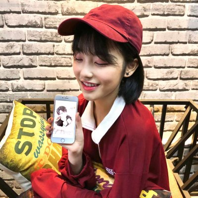 甜甜的头像图片女生唯美简约