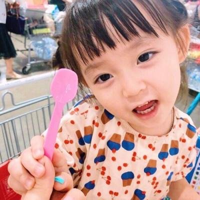 萌娃头像小孩女生可爱混血图片