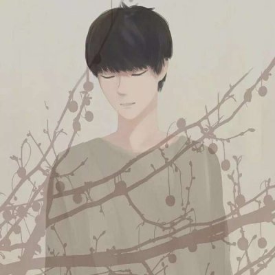 情侣头像文艺气质漫画