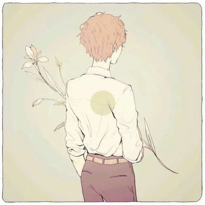 情侣头像文艺气质漫画