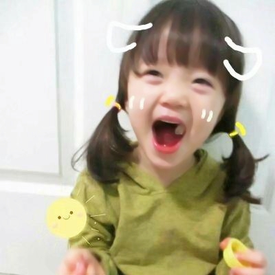 可爱萌娃小女生qq头像图片