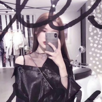 女生个性头像真人手机控图片