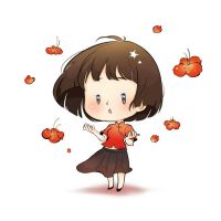 情侣头像一男一女卡通大鱼海棠图片