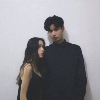 快手超火情侣头像一对两张双人图片