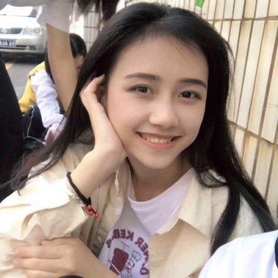 甜甜的头像图片女生唯美简约