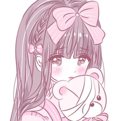 女生可爱动漫头像呆萌二次元图片
