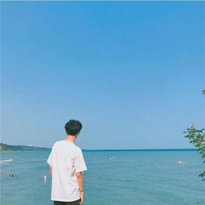情侣高清头像小清新一男一女图片