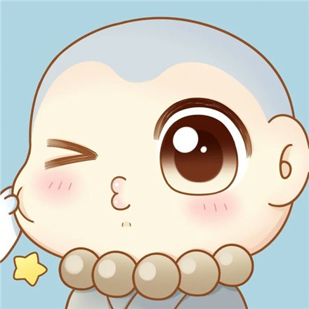 微信可爱小和尚高清头像