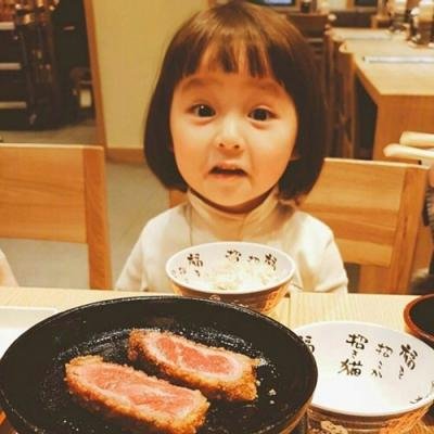 萌娃头像小孩女生可爱混血图片