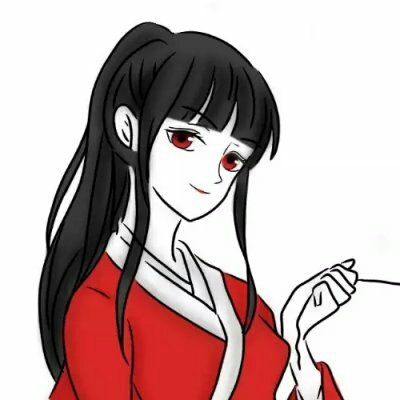 红色系动漫头像女生超火图片