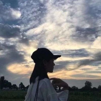 情侣高清头像小清新一男一女图片