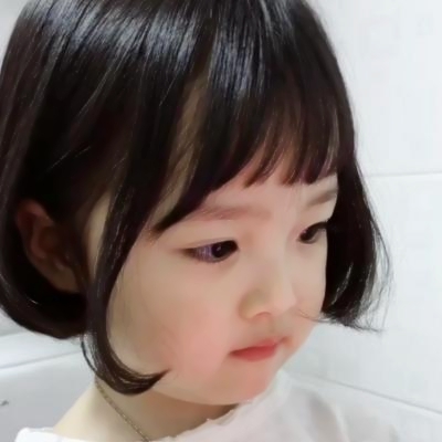 可爱萌娃小女生qq头像图片