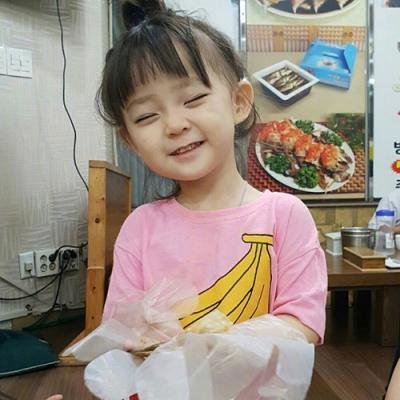 萌娃头像小孩女生可爱混血图片