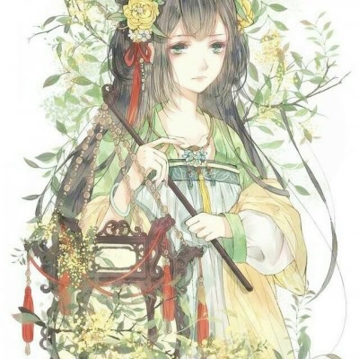 古风动漫头像女生冷漠唯美图片