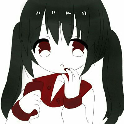 红色系动漫头像女生超火图片