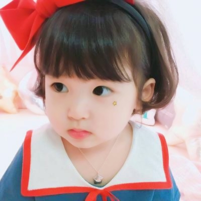 搞怪女生可爱头像萌娃图片